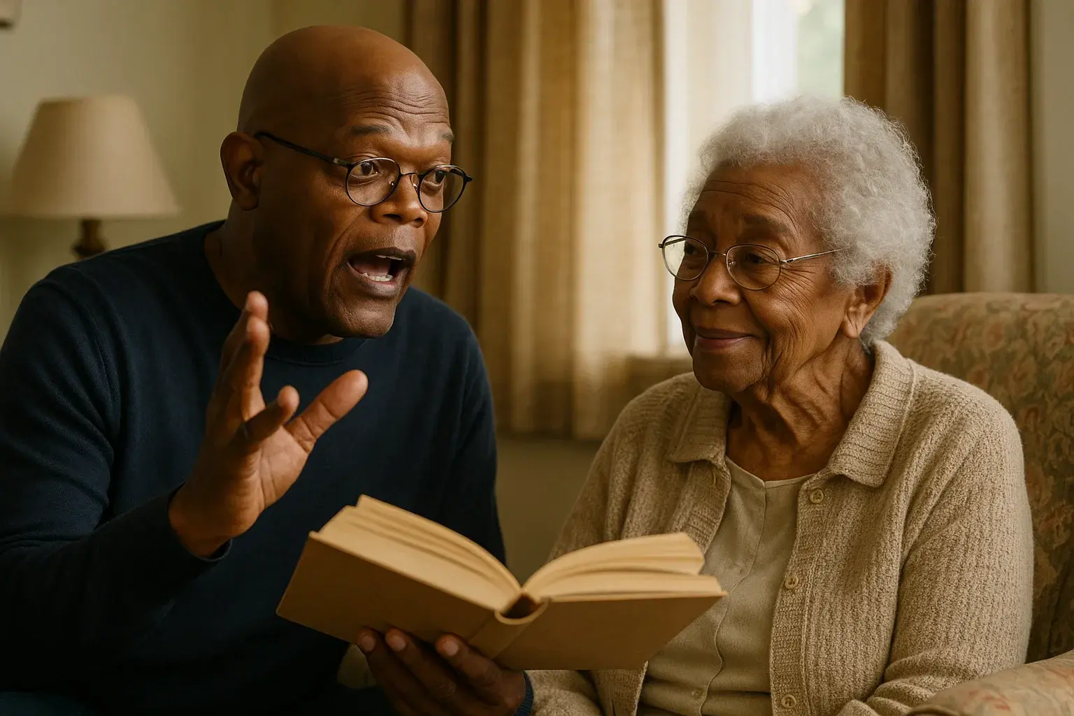 illustration for grandmother