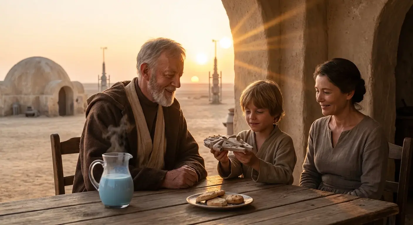 illustration for evening