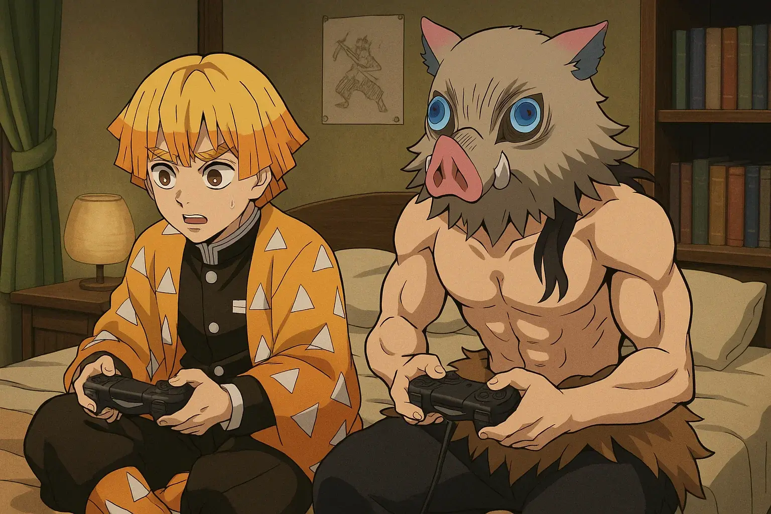 illustration for bedroom