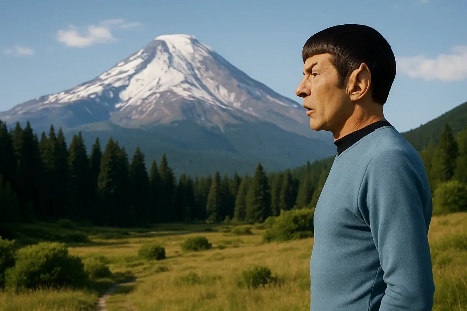 illustration for mountain