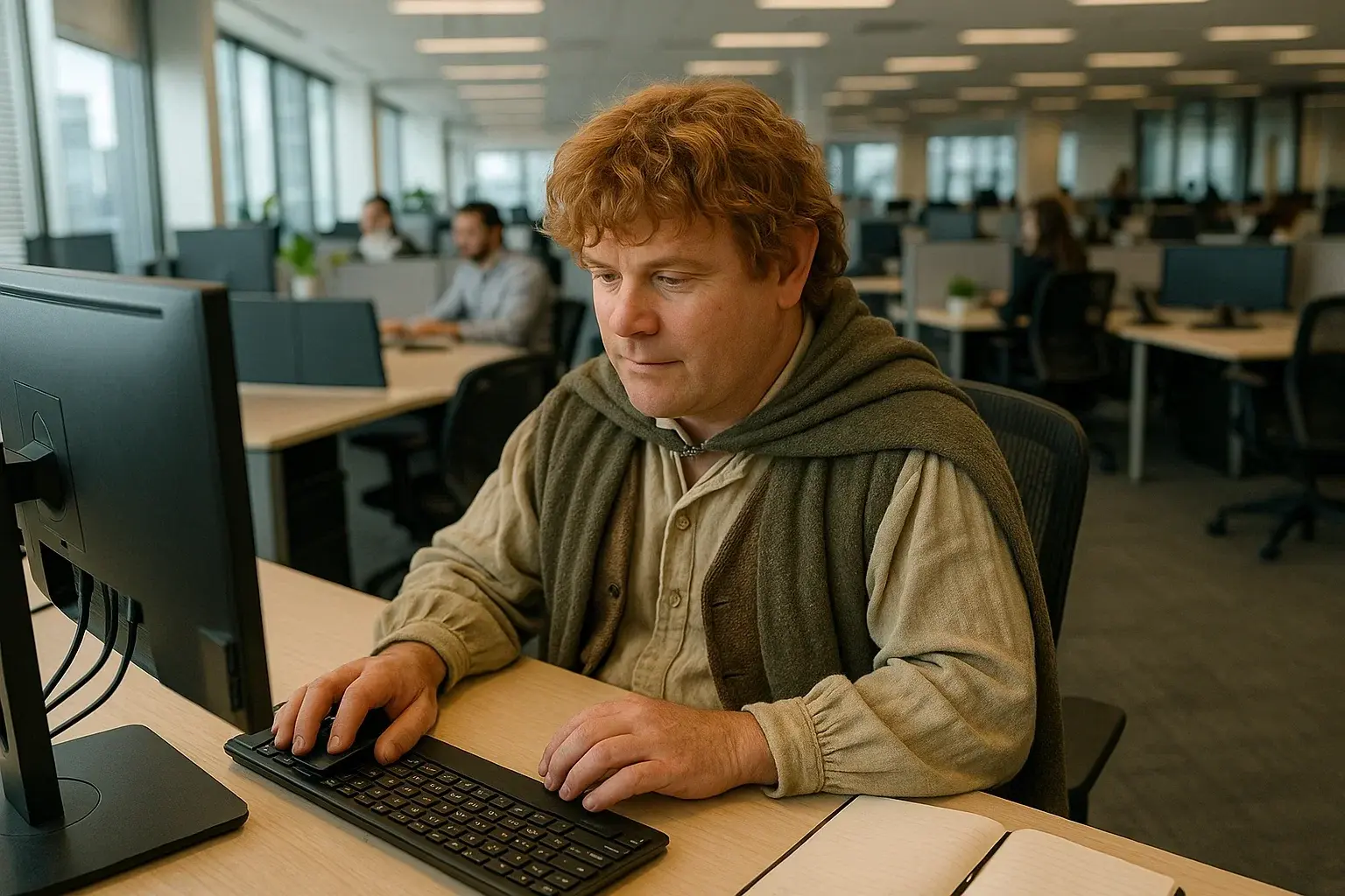 illustration for office