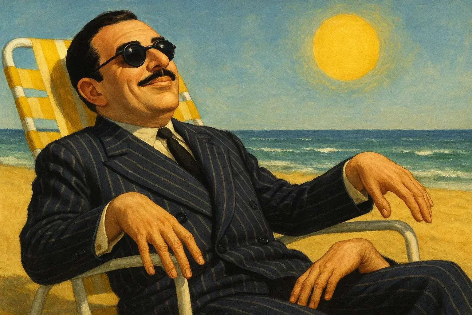 illustration for sun