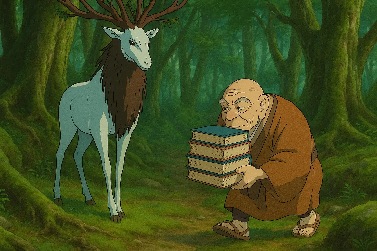 illustration for book