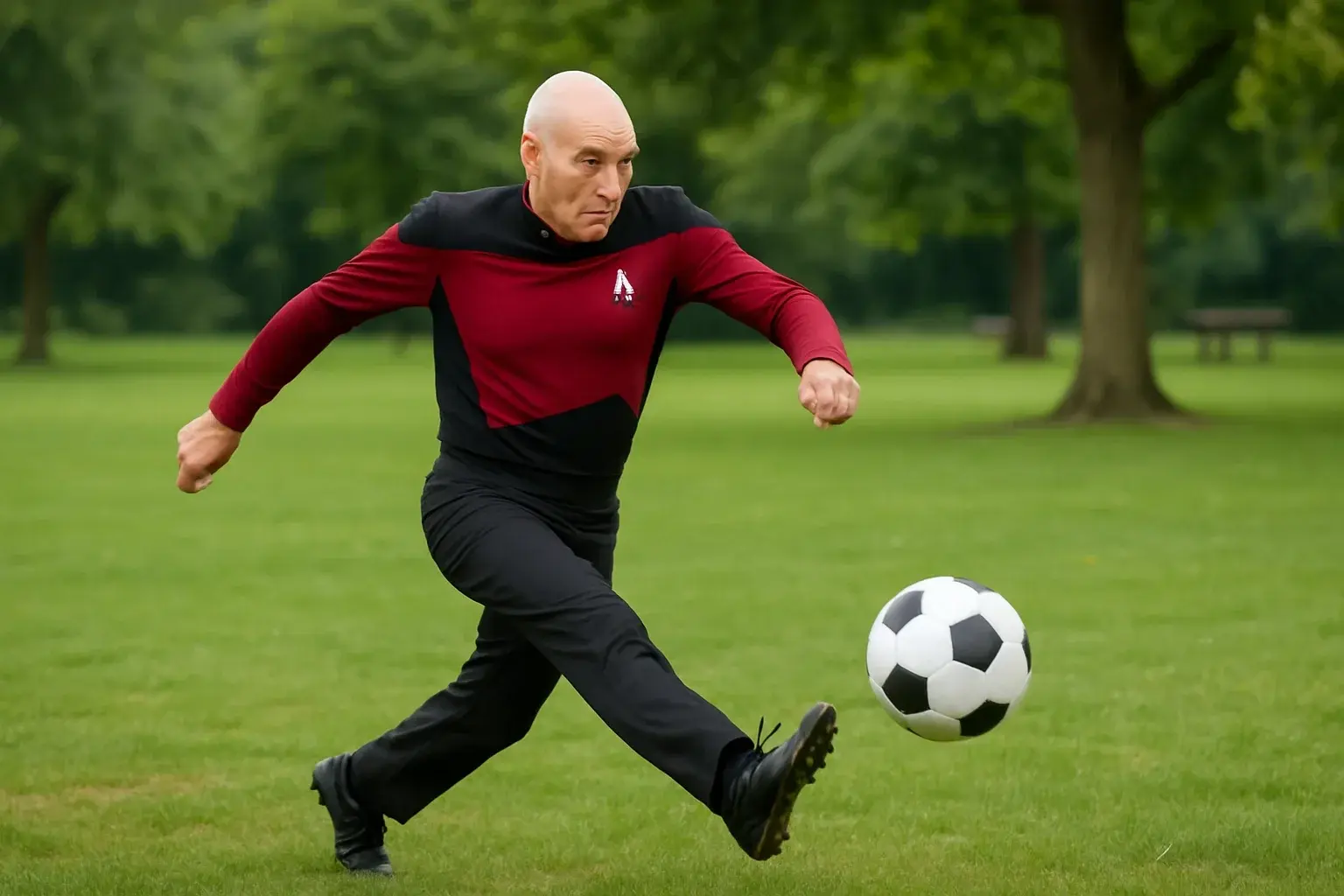 illustration for park