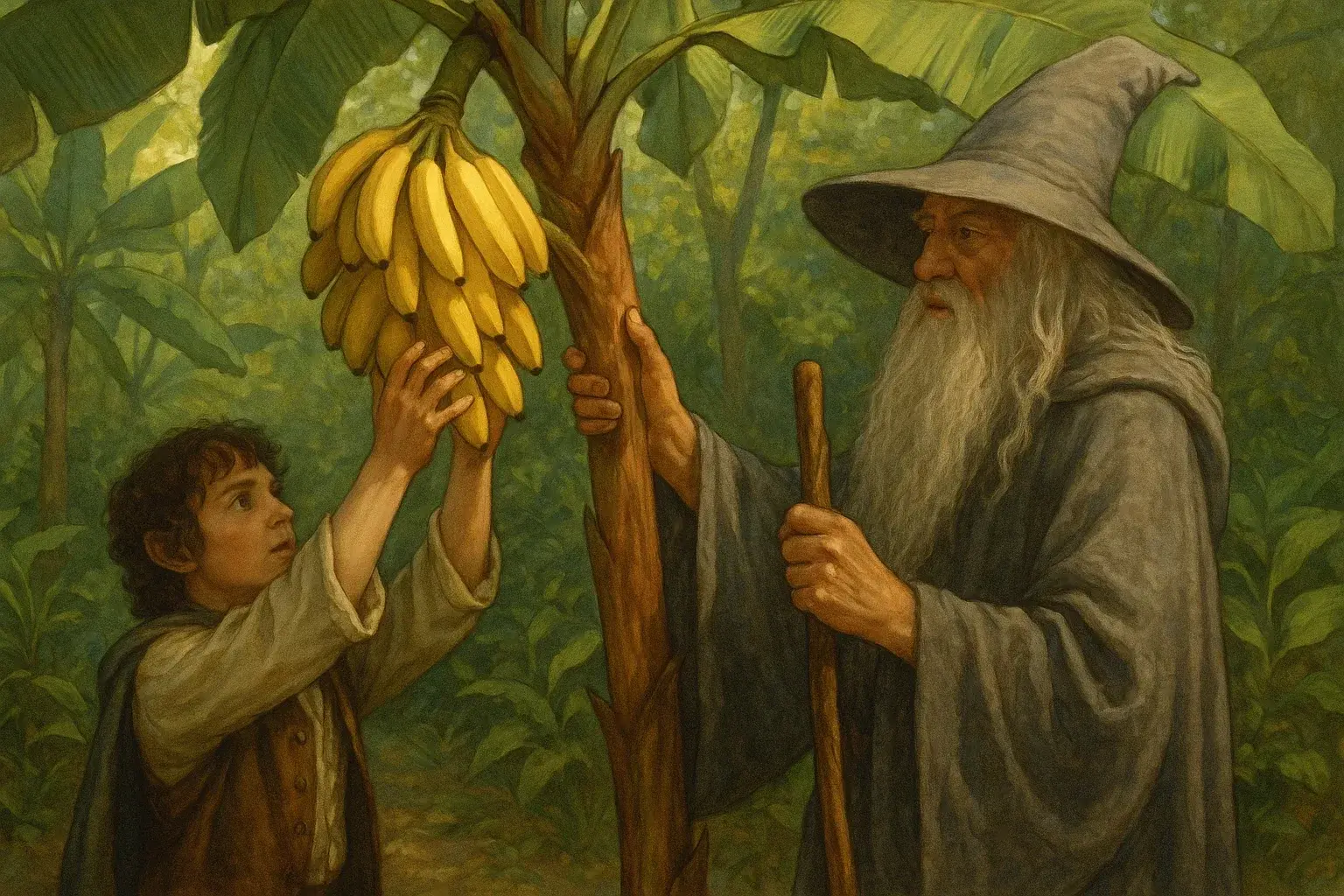 illustration for banana