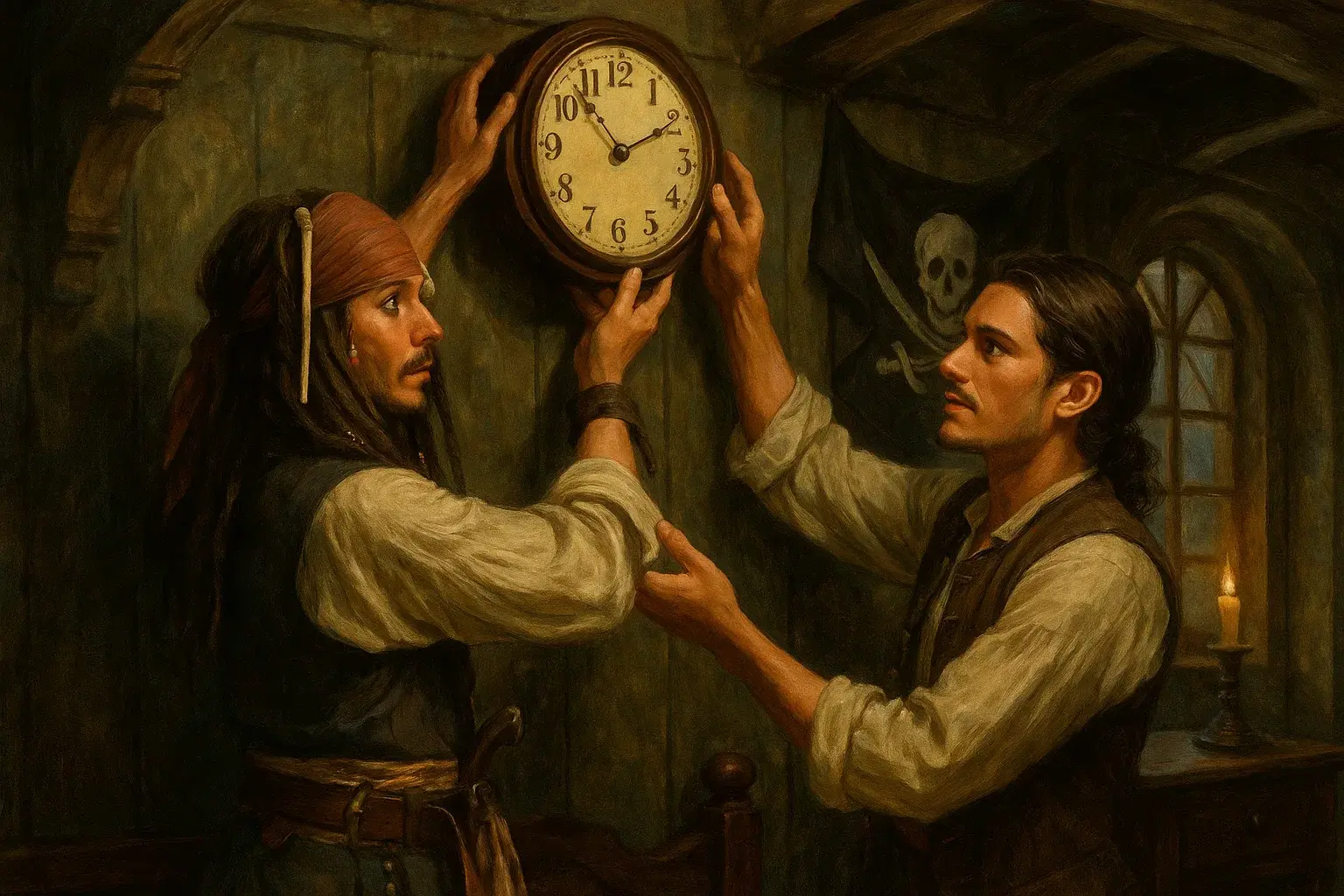 illustration for clock