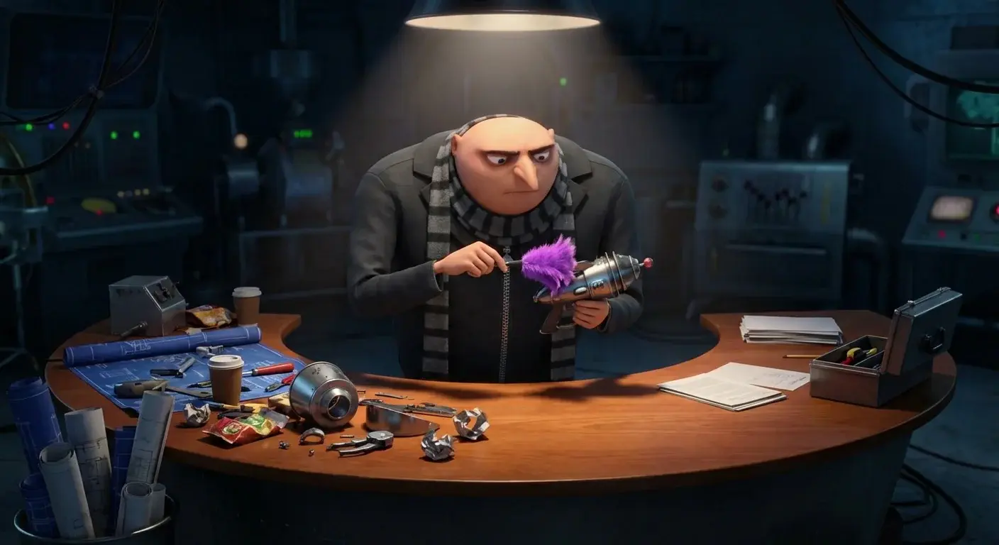 illustration for desk