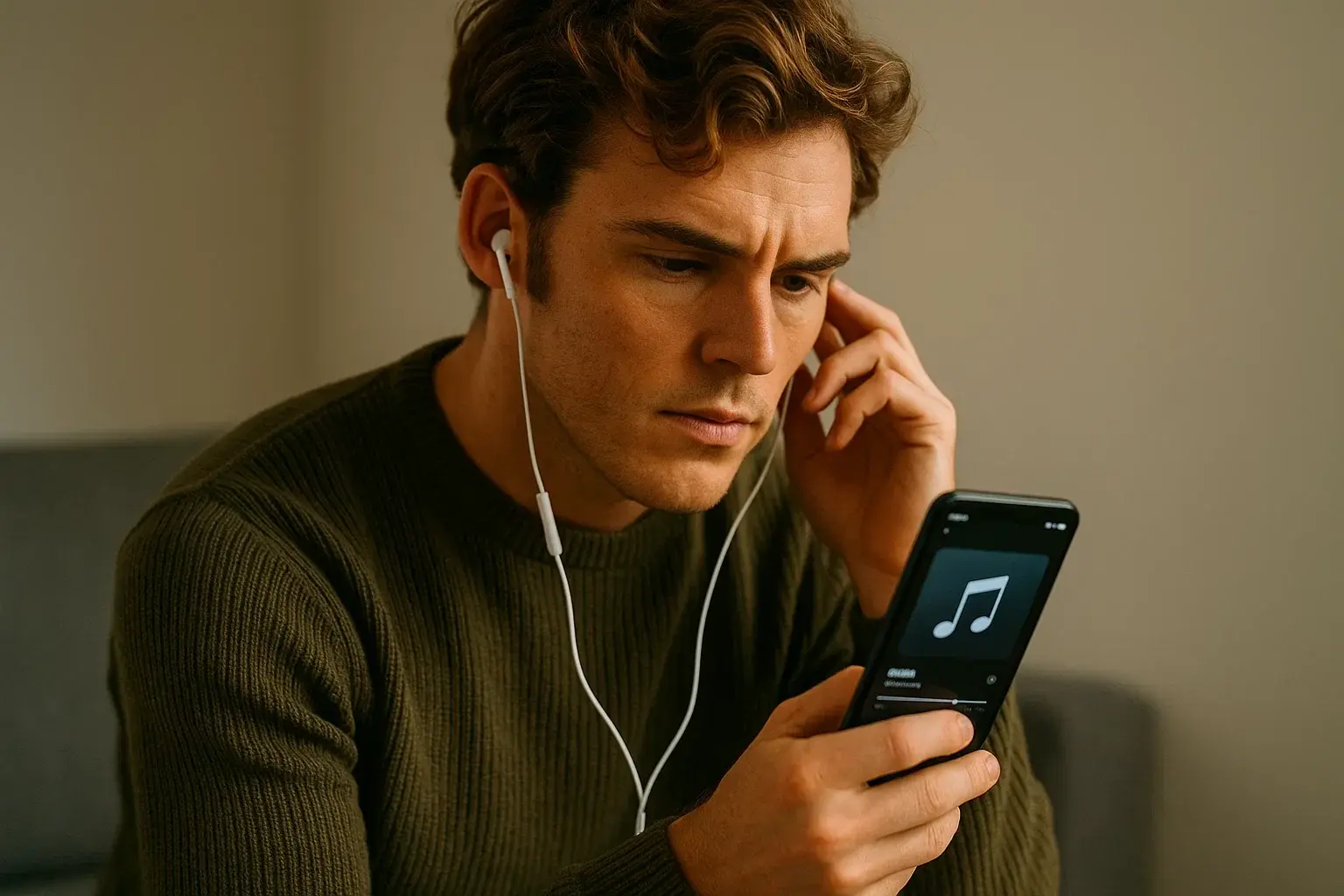 illustration for music