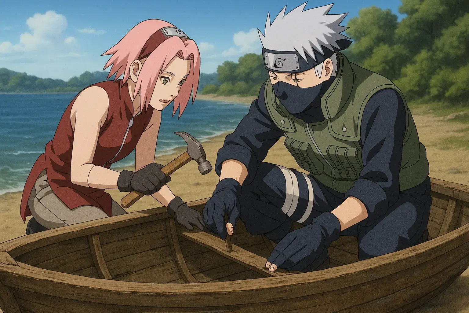 illustration for boat