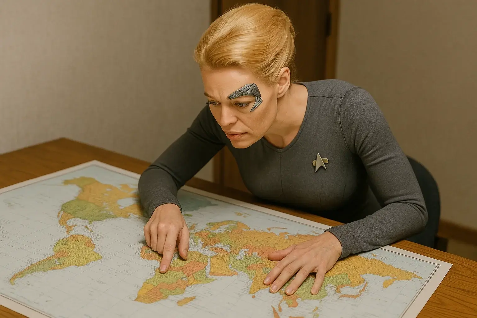 illustration for map