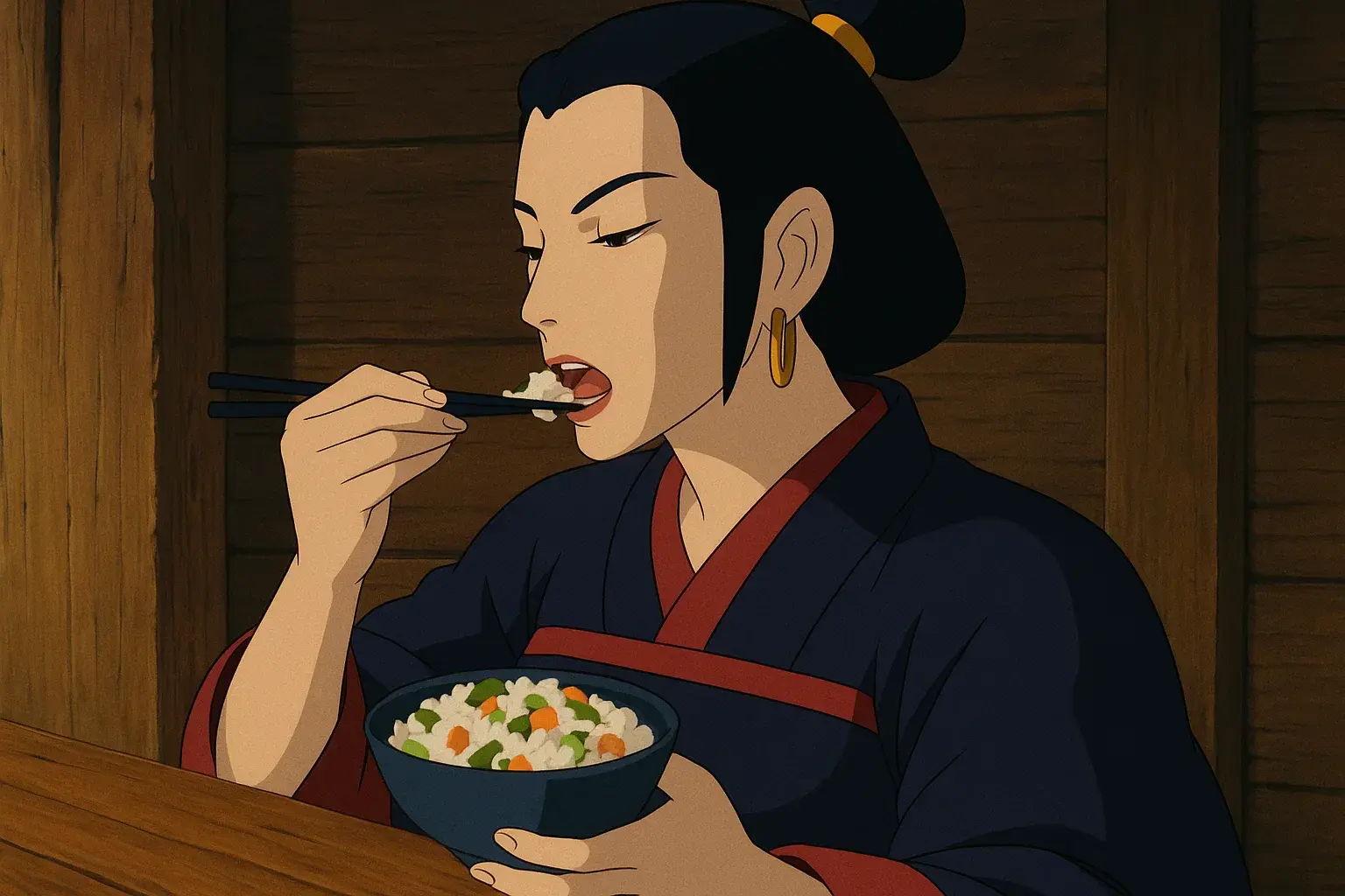 illustration for rice