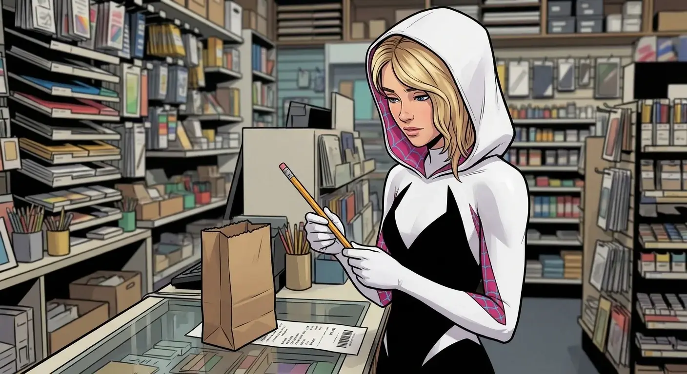 illustration for pencil