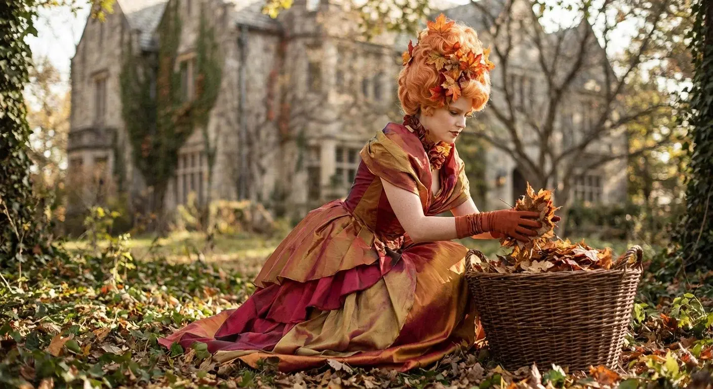 illustration for autumn