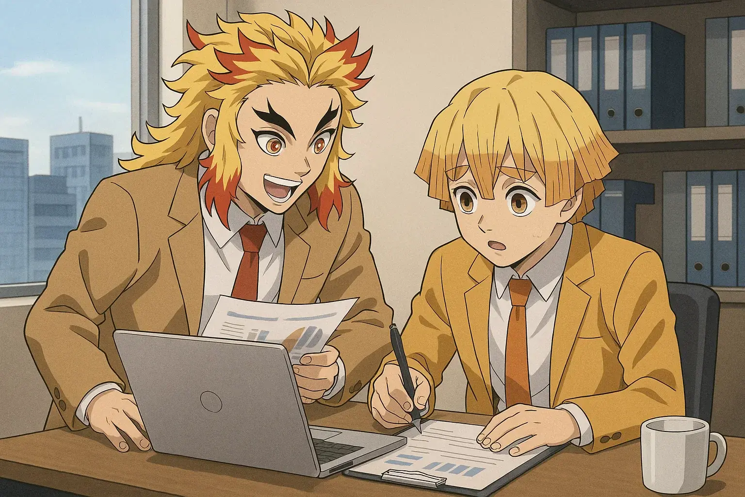 illustration for business