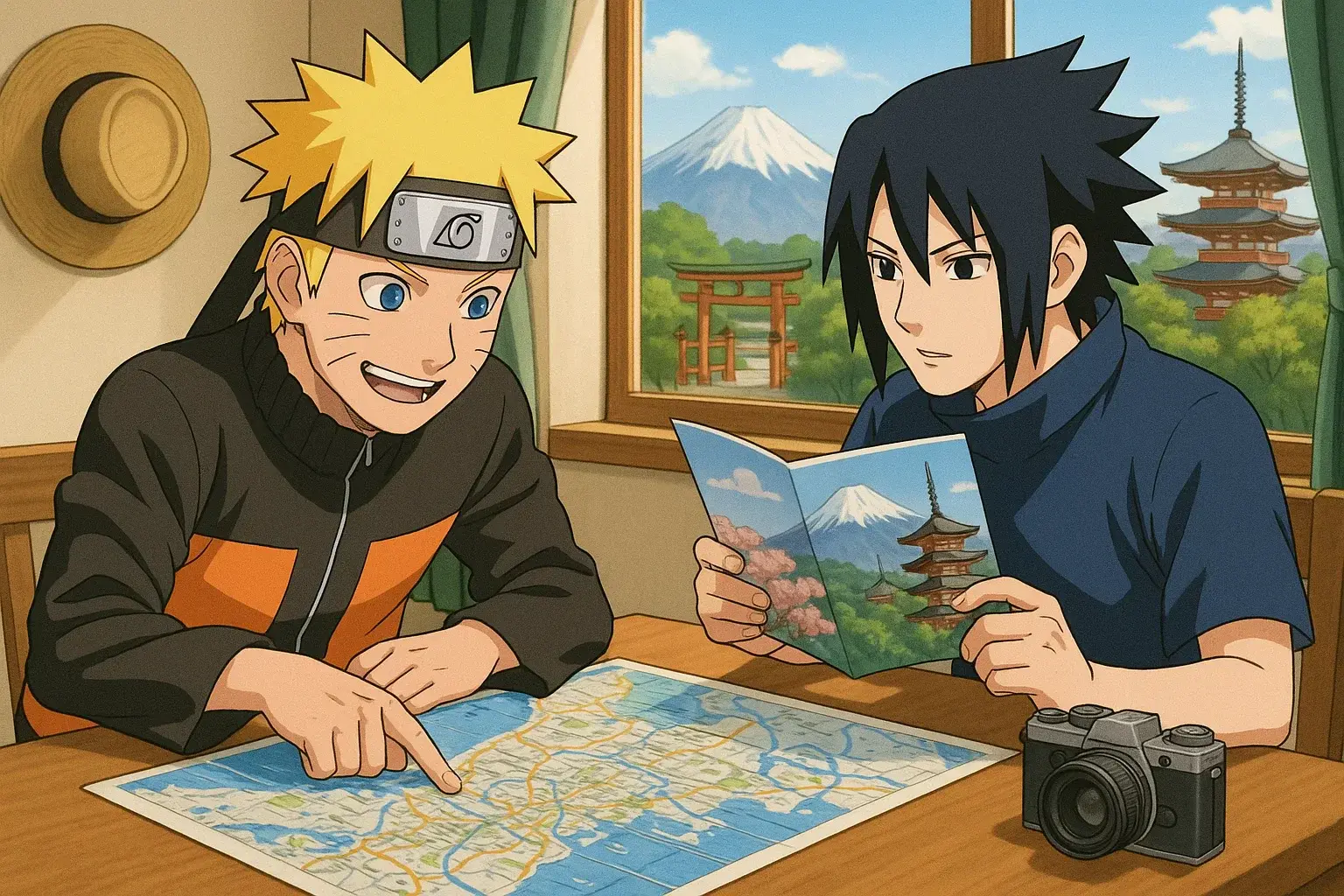 illustration for vacation