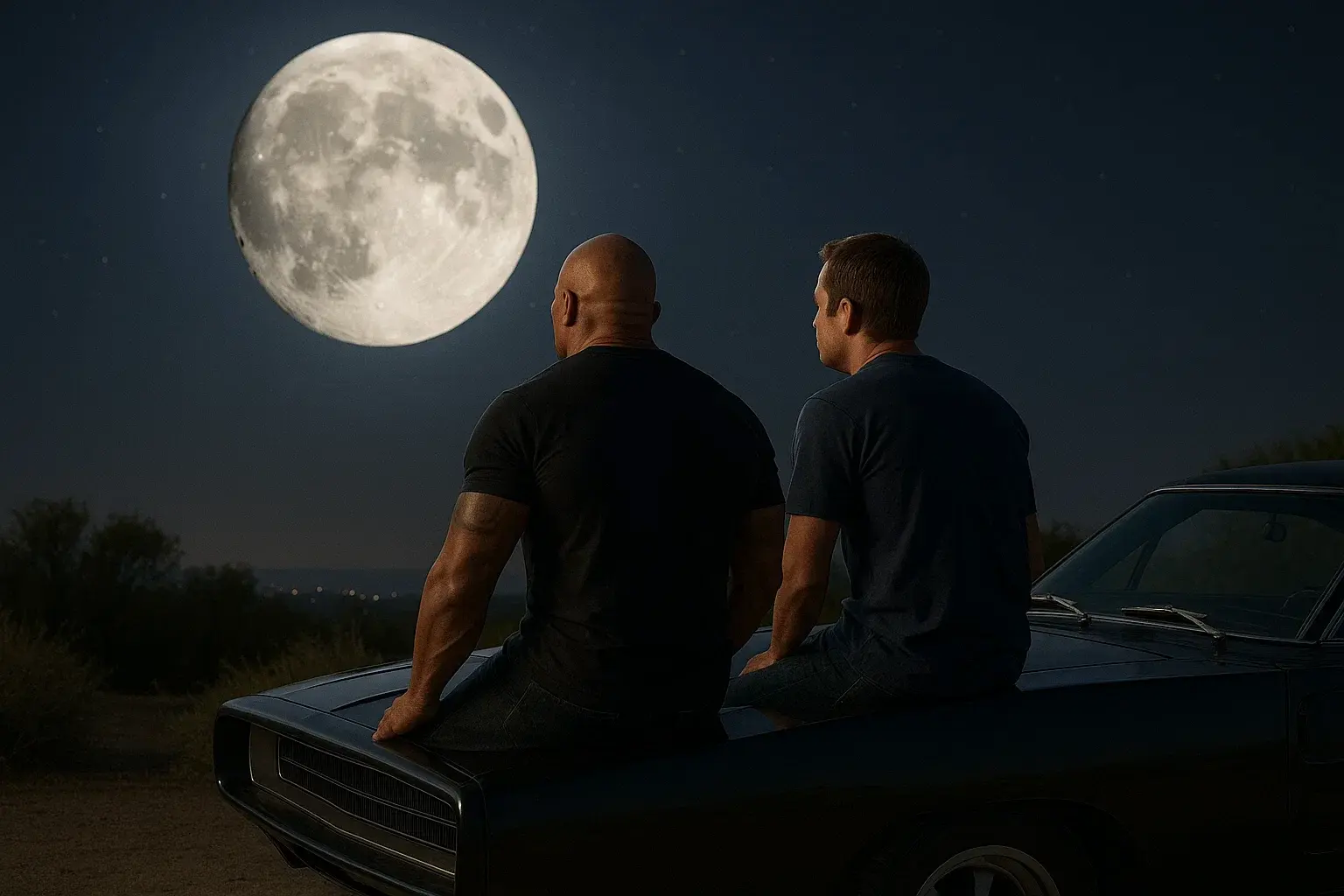 illustration for moon