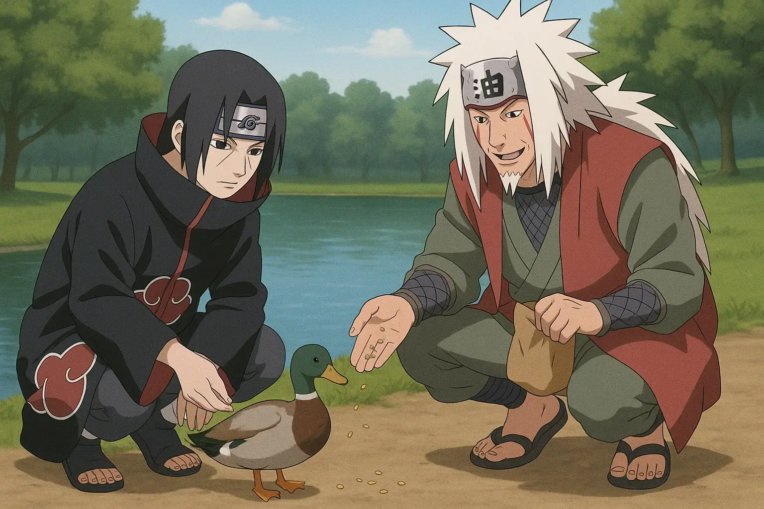 illustration for duck