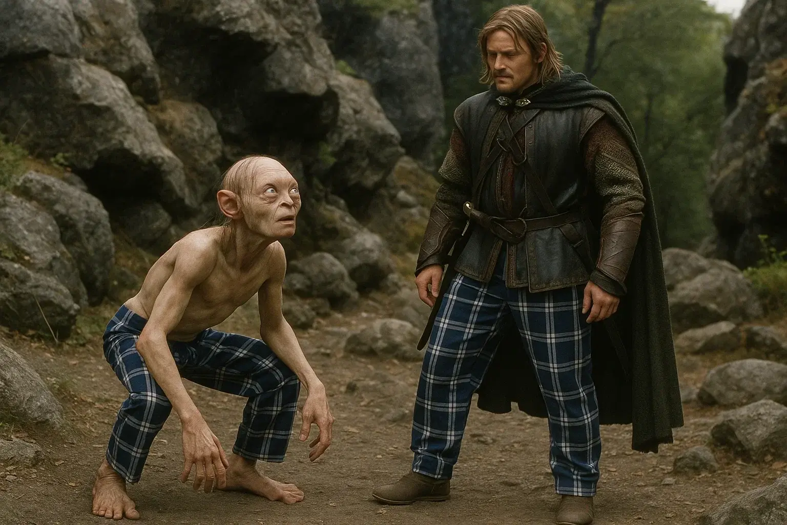 illustration for pants