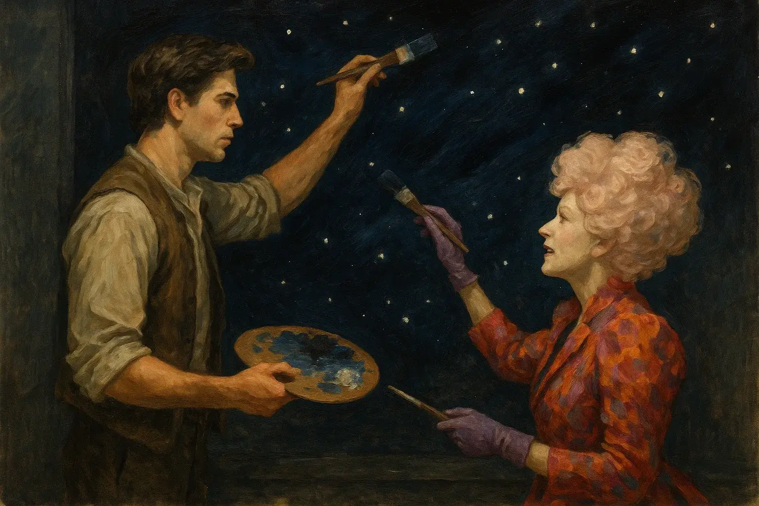 illustration for sky