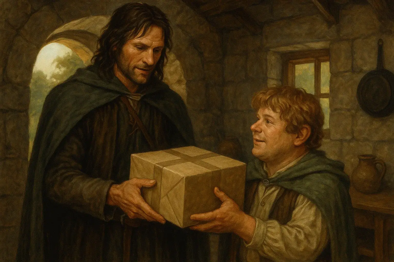 illustration for receive