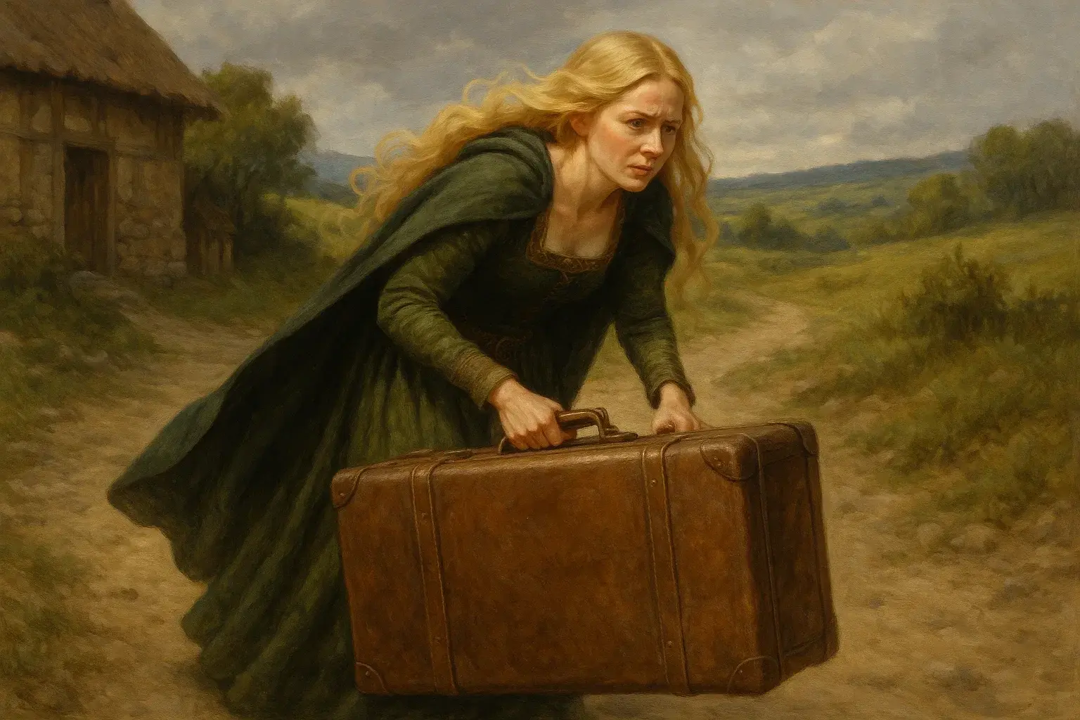 illustration for suitcase