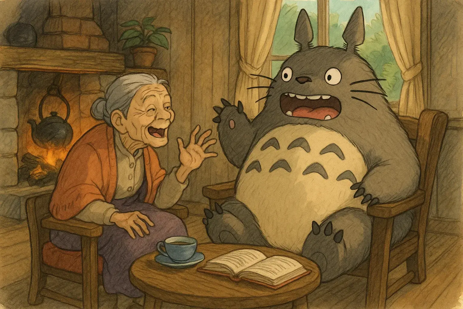 illustration for crazy