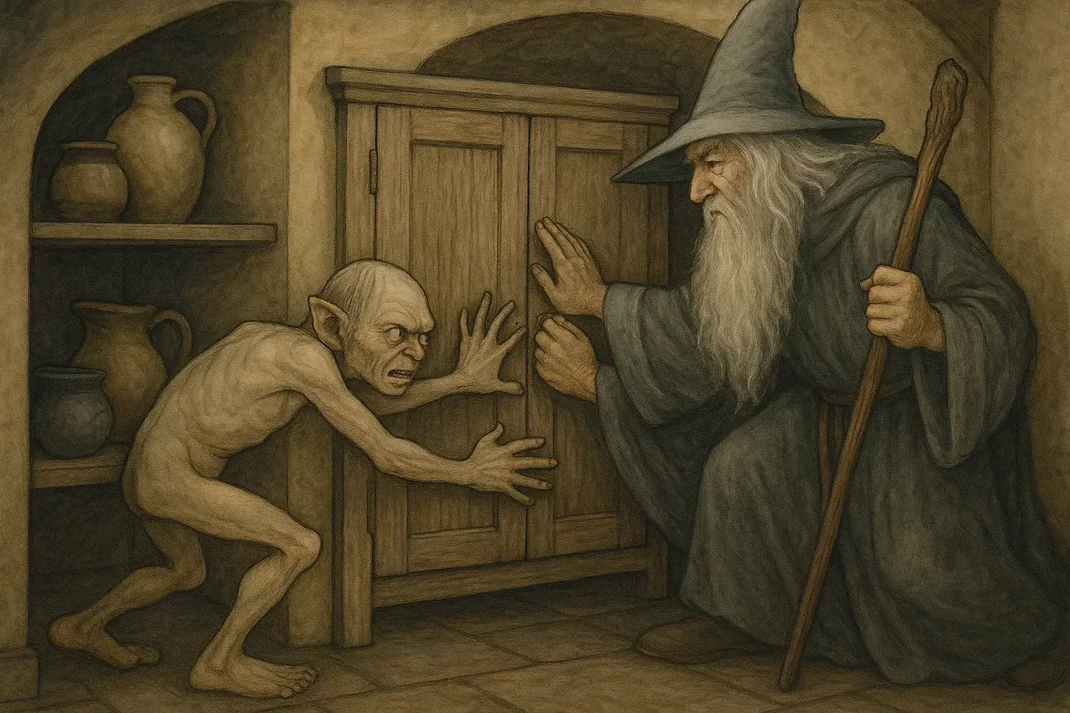 illustration for shut