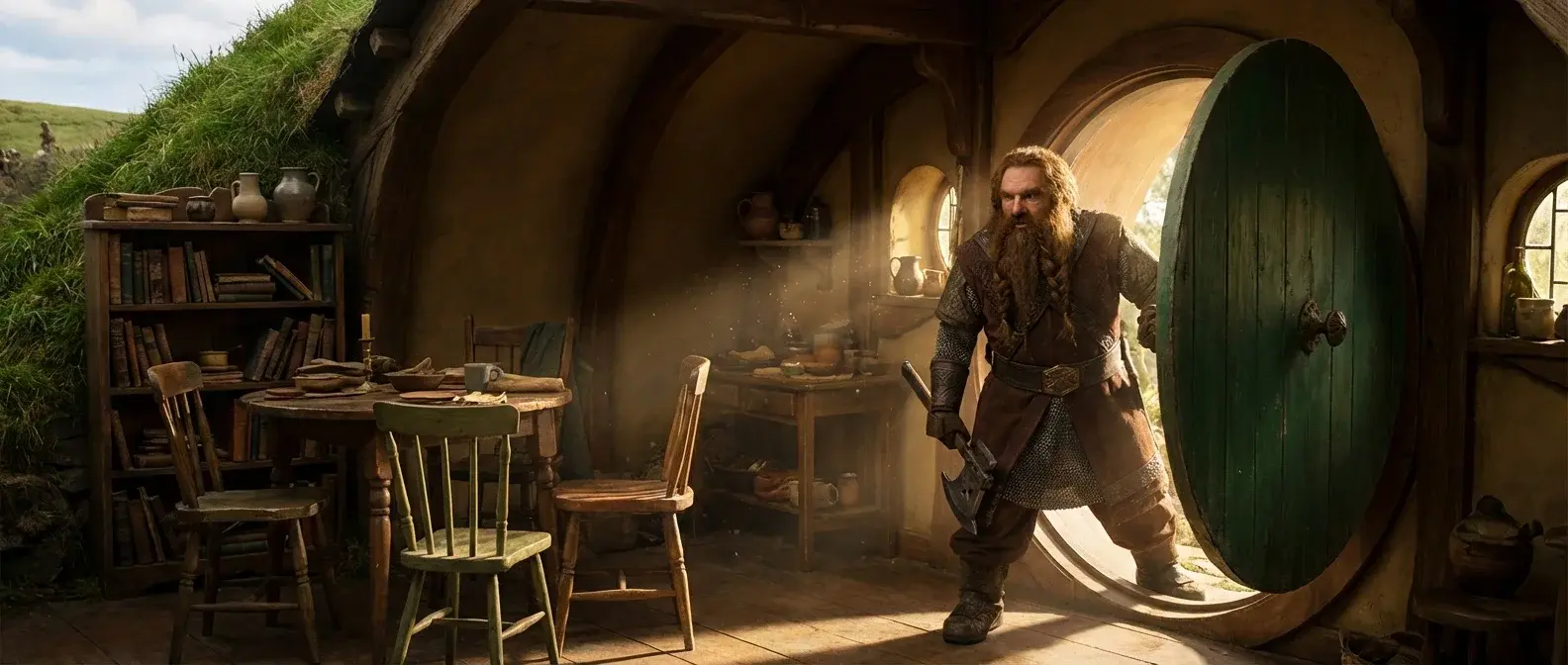 illustration for enter