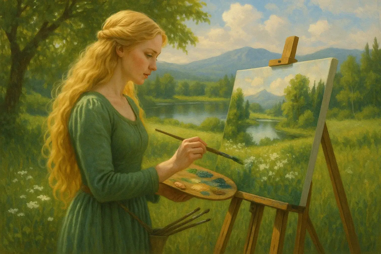 illustration for nature