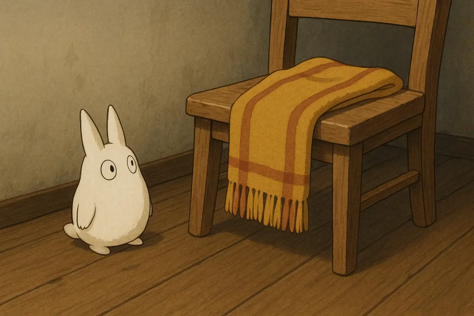 illustration for scarf