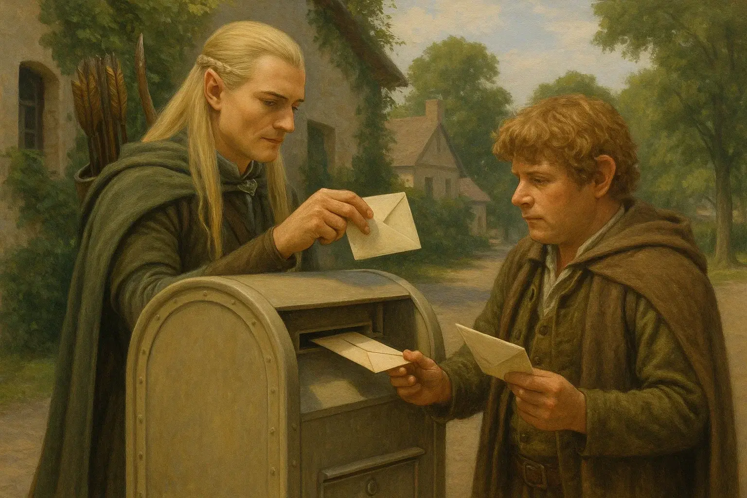 illustration for mail