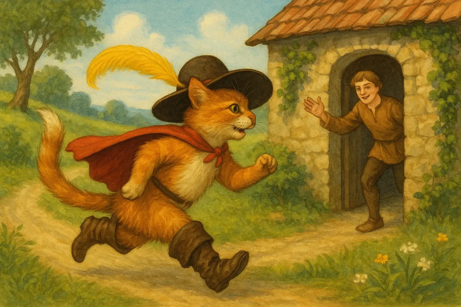 illustration for hurry