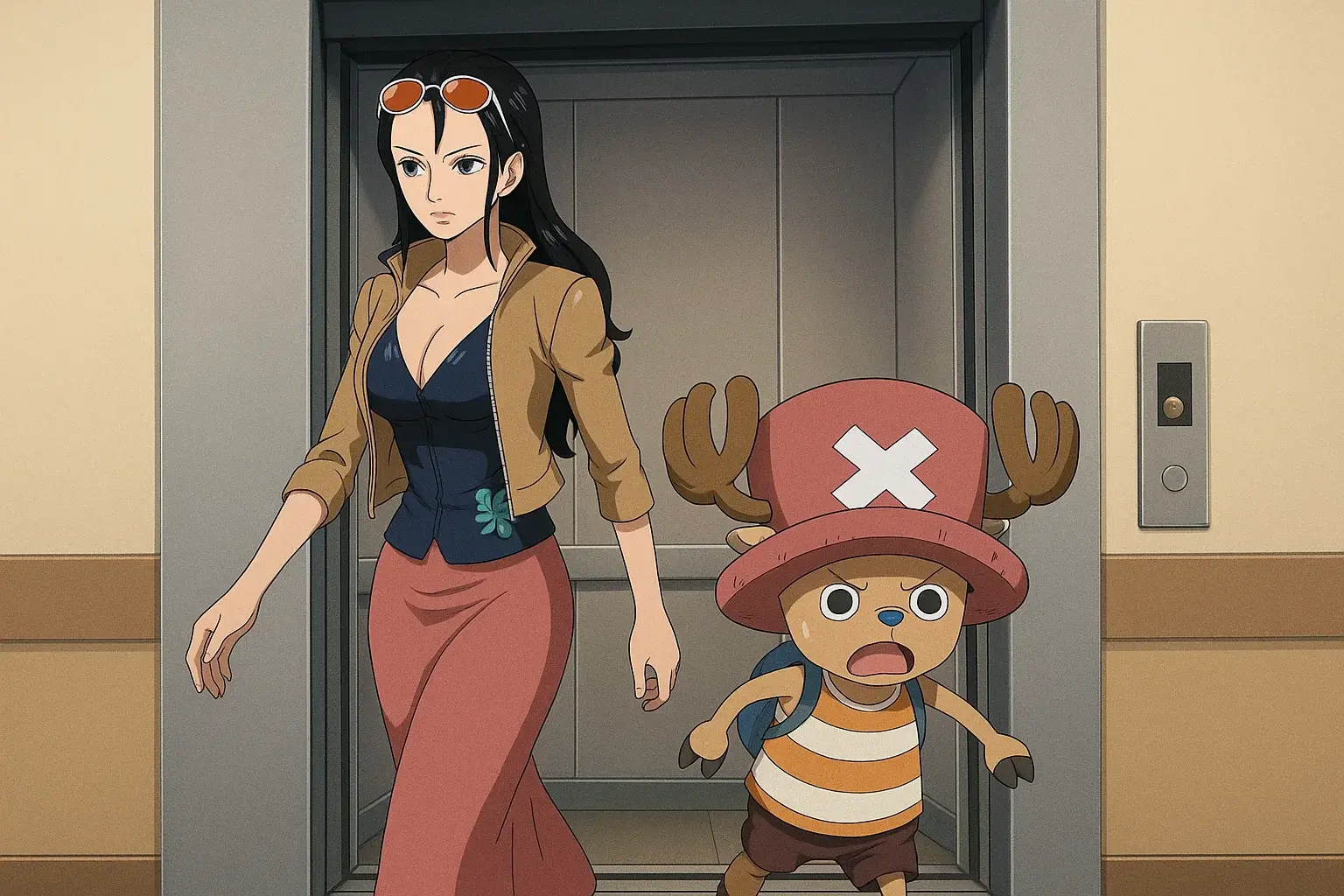 illustration for elevator