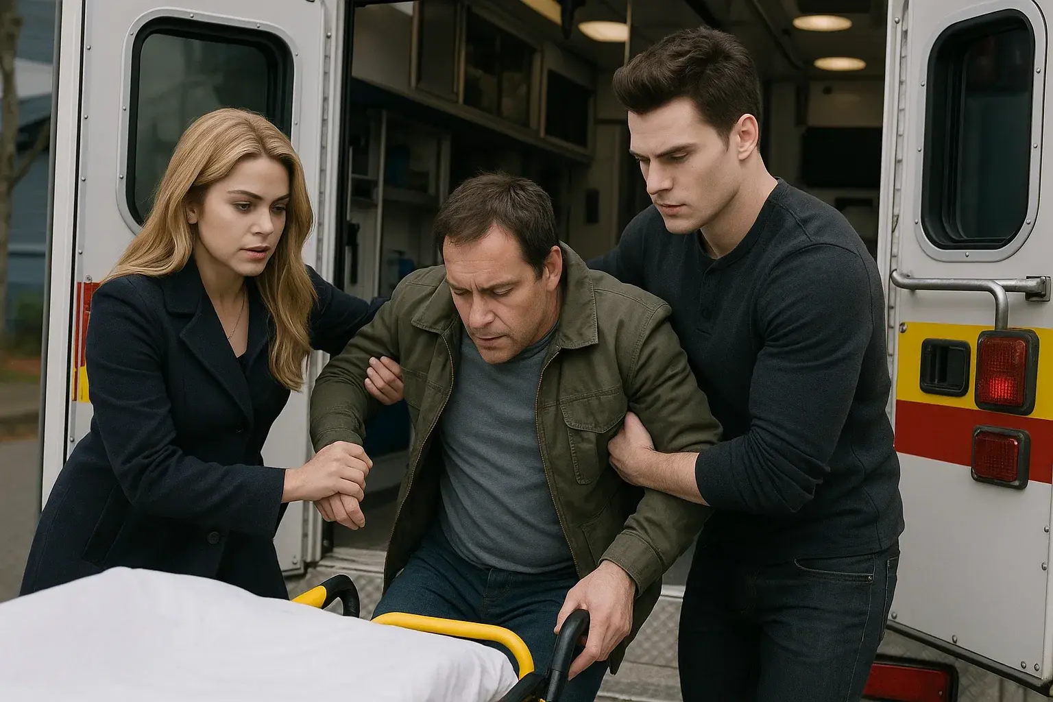 illustration for ambulance