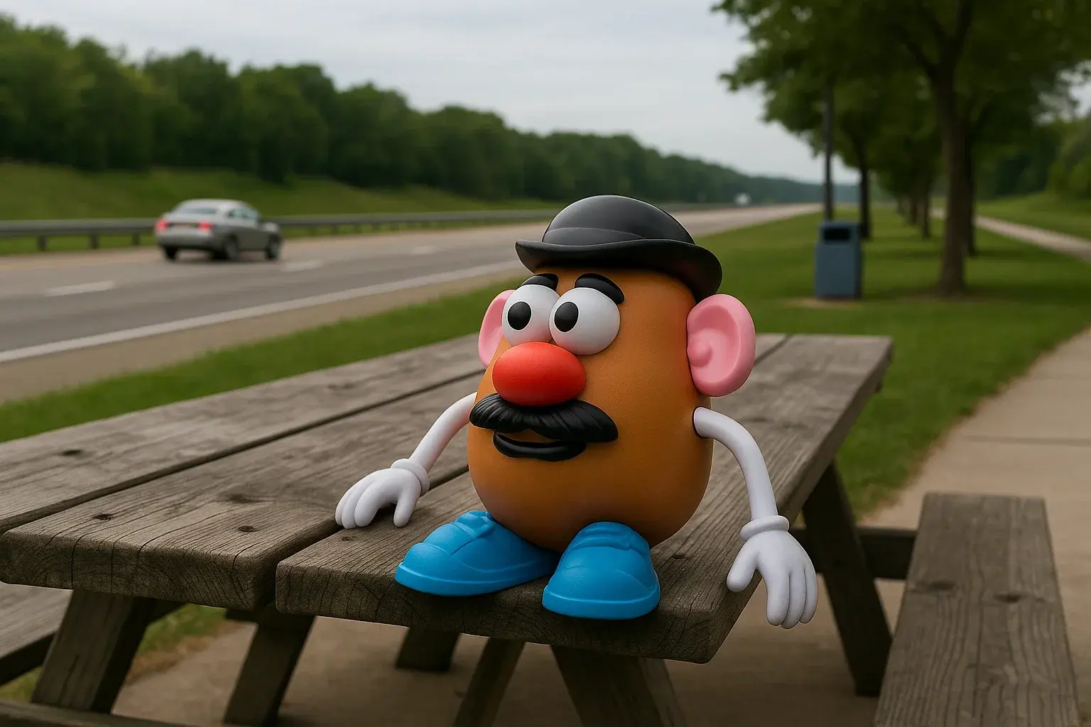 illustration for highway