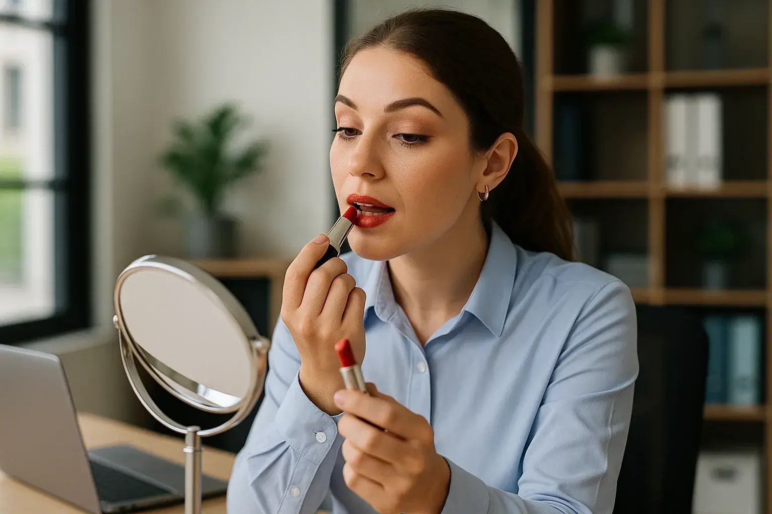 illustration for makeup