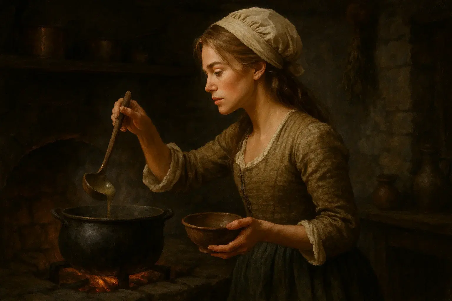 illustration for supper