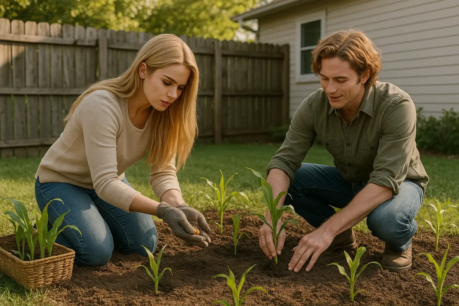 illustration for corn