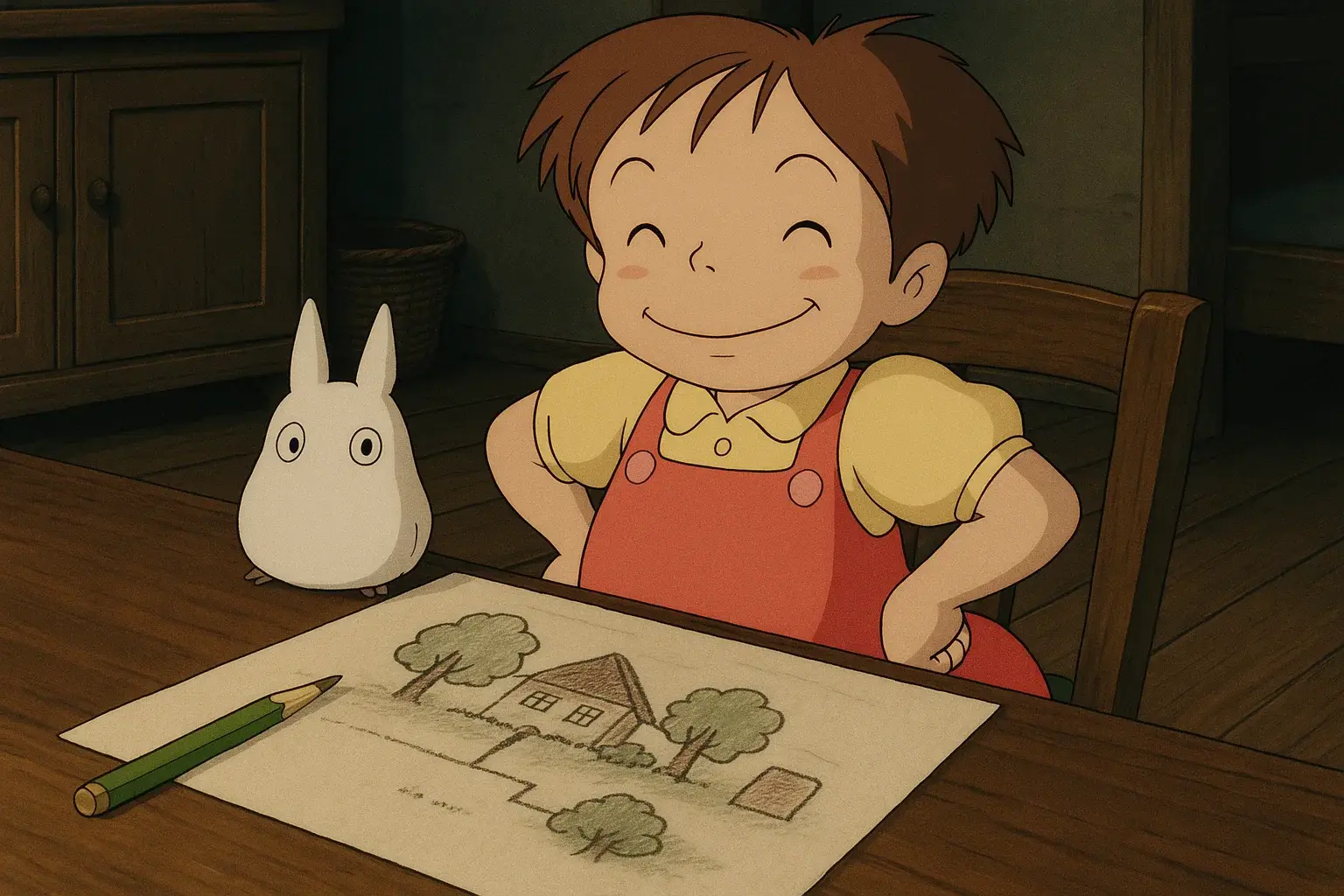 illustration for proud