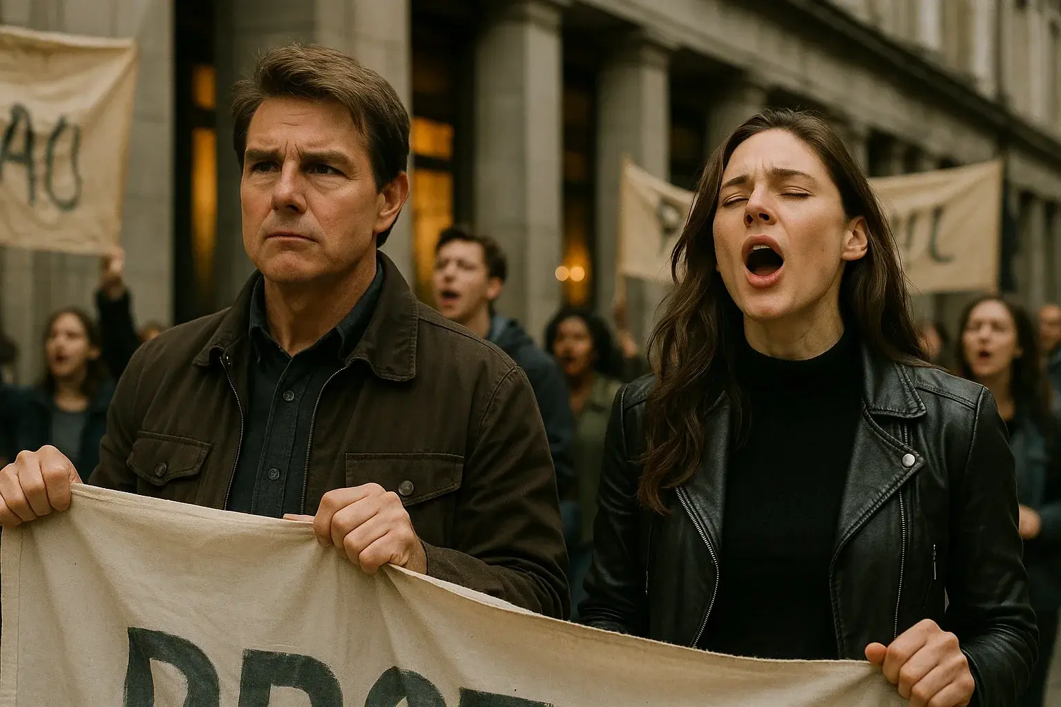 illustration for protest