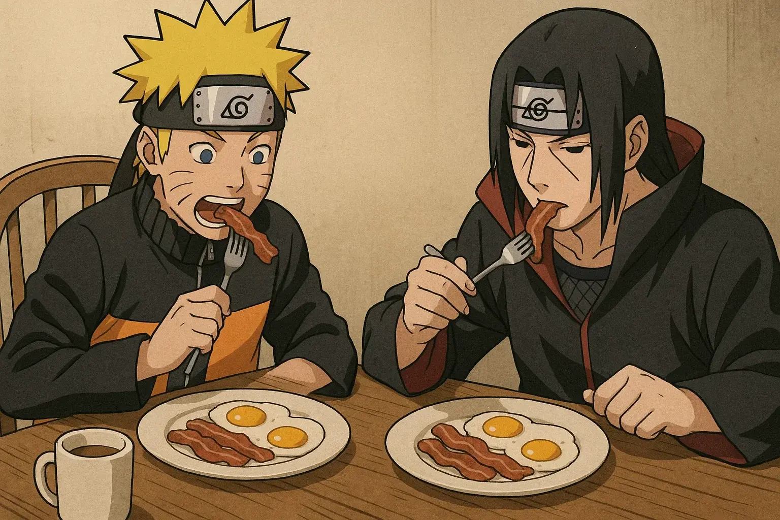 illustration for bacon