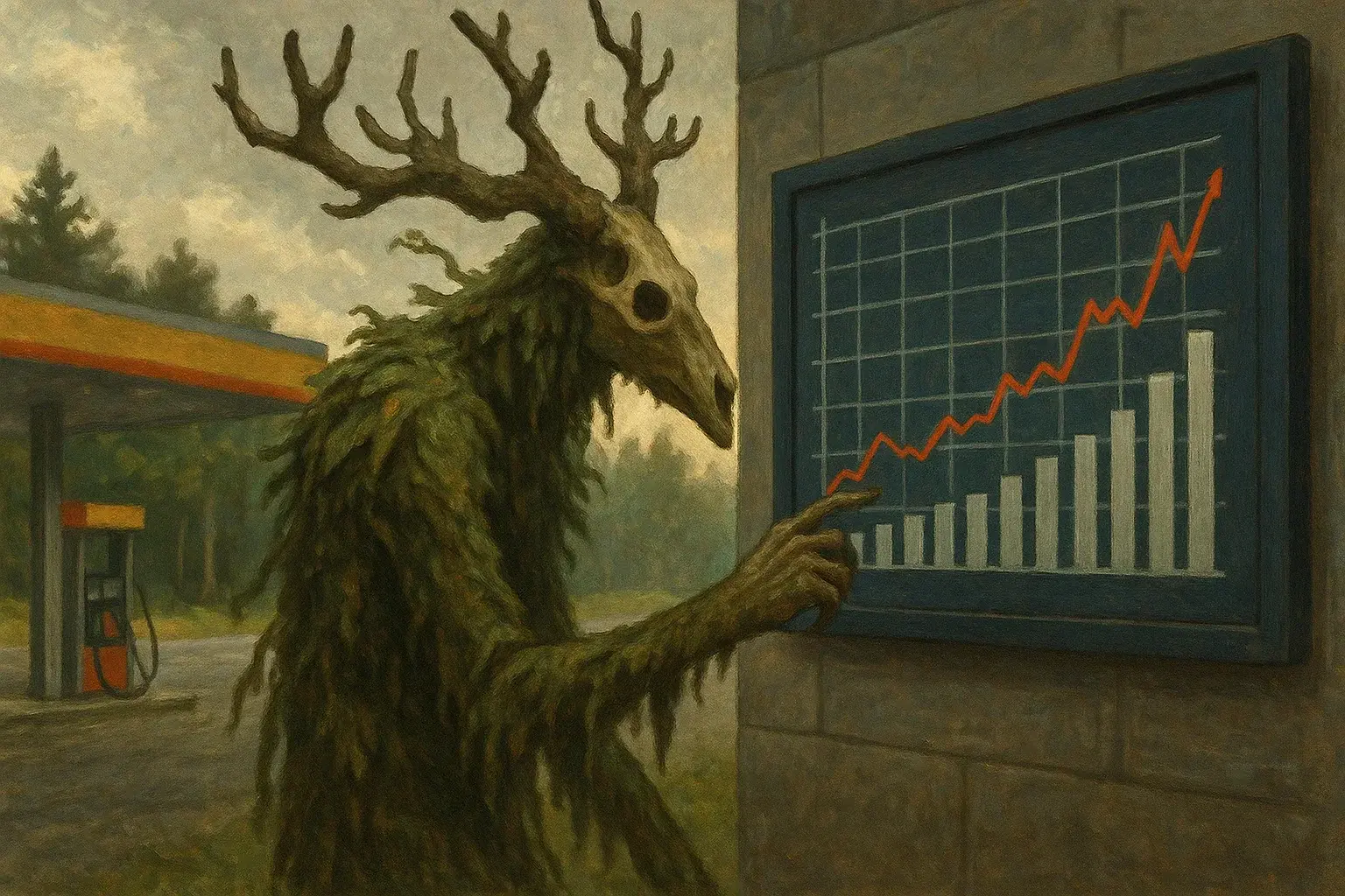 illustration for trend