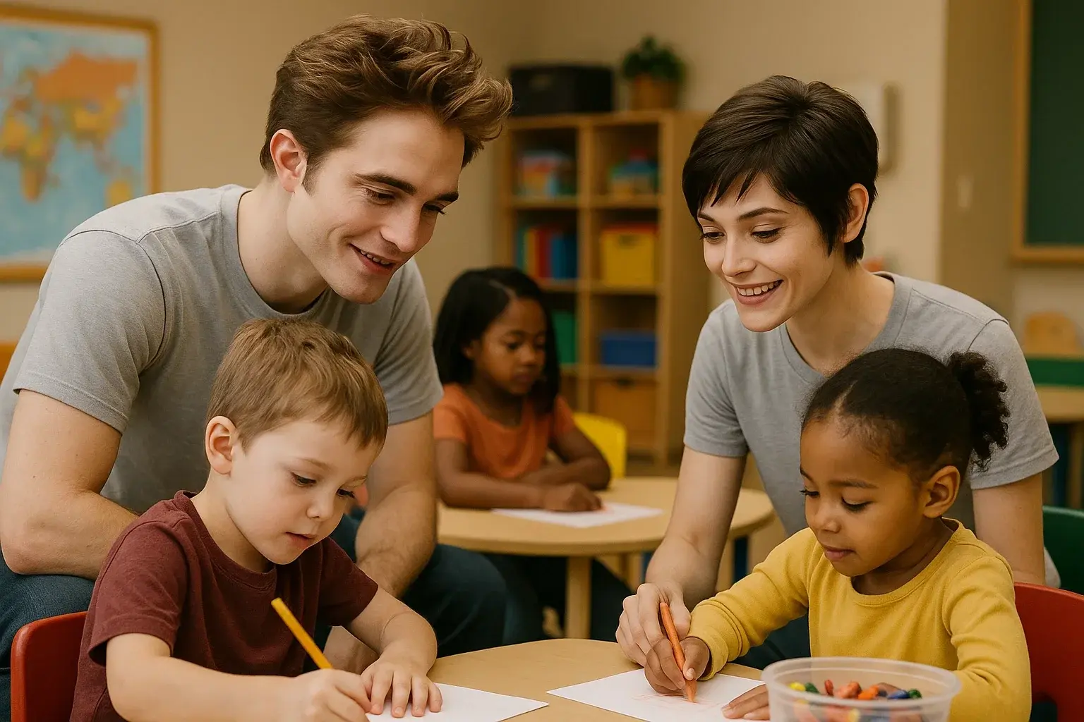 illustration for volunteer