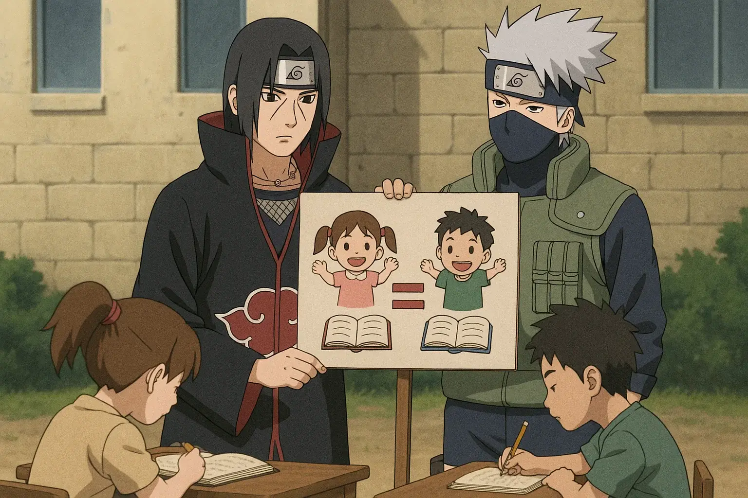 illustration for equal