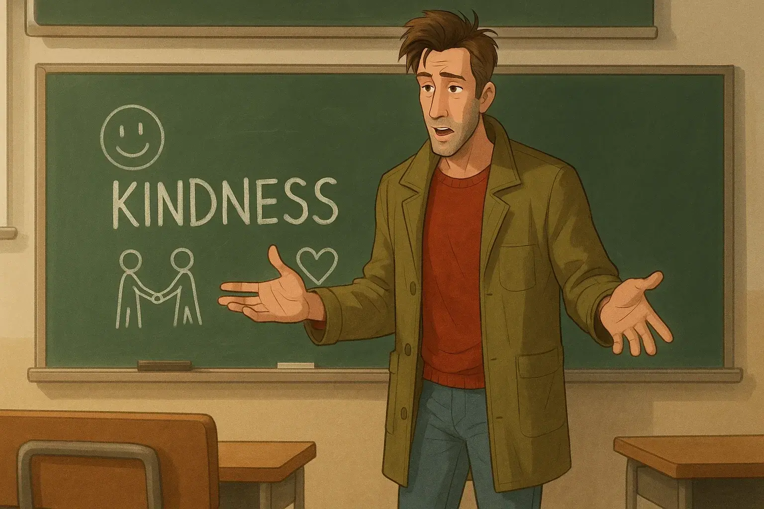 illustration for message