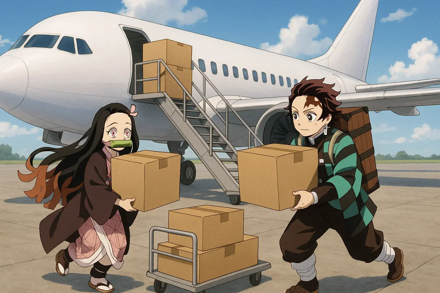 illustration for transport