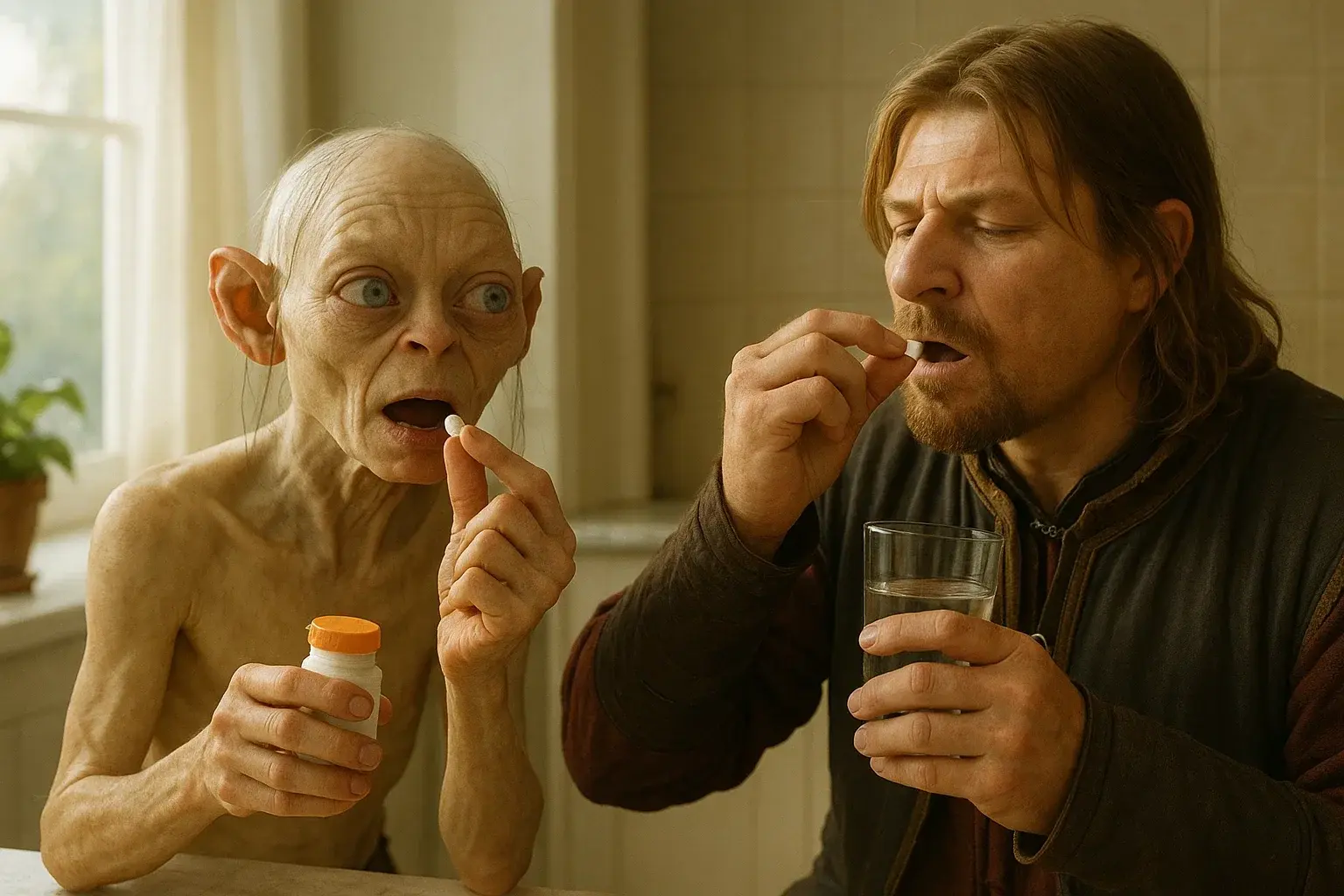 illustration for pill