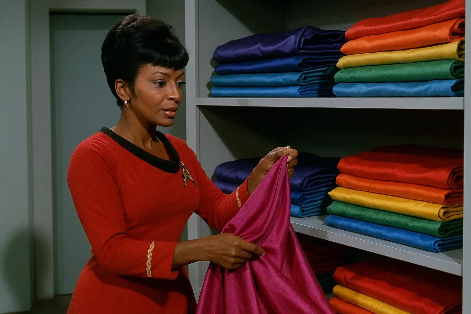 illustration for silk