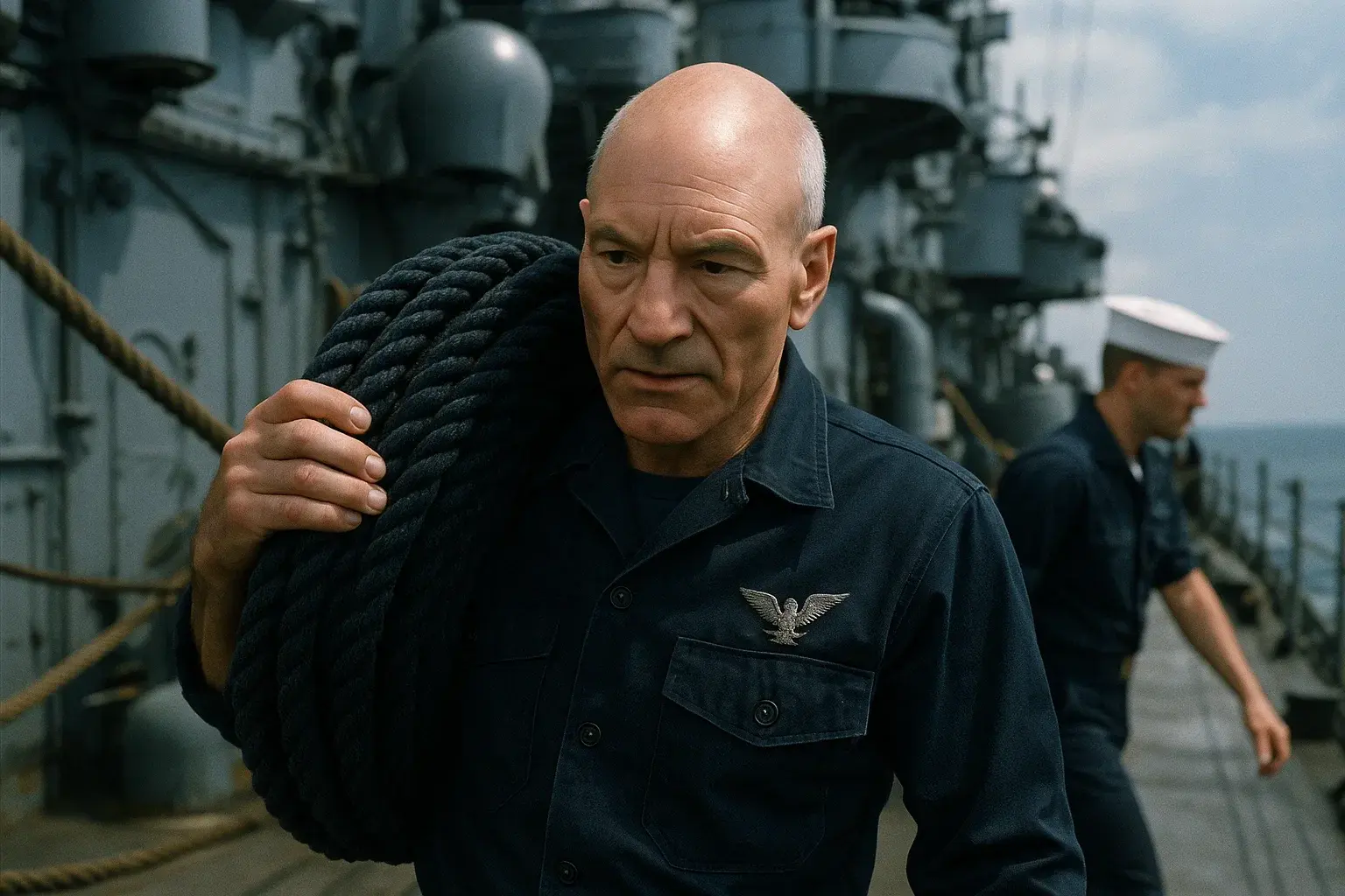 illustration for navy