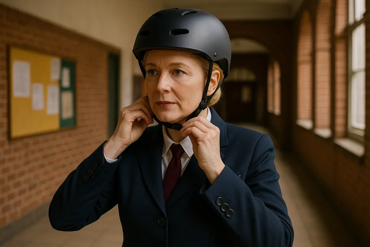 illustration for helmet